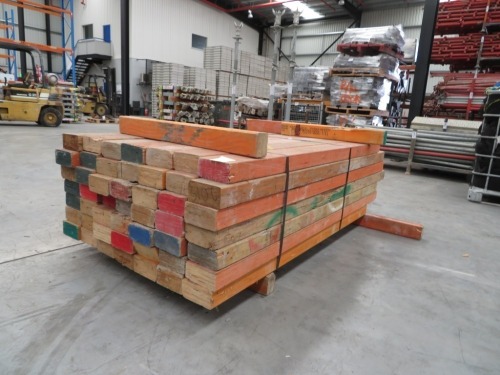 LVL Timber Pack, 150 x 75, 49 Pieces, 1400 to 2000, estimate 70 Lineal Metres