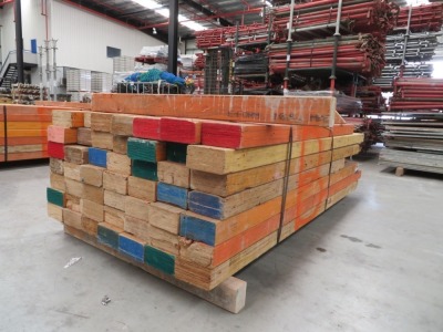 LVL Timber Pack, 150 x 75, 49 Pieces, 1400 to 2500, estimate 75 Lineal Metres