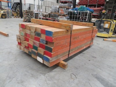 LVL Timber Pack, 150 x 75, 49 Pieces, 1500 to 1900, estimate 80 Lineal Metres