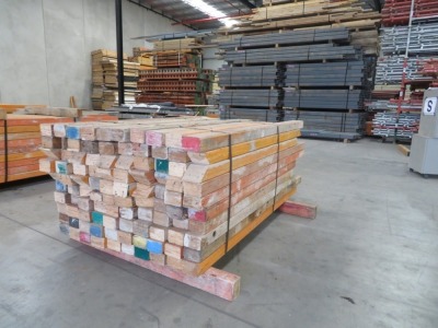 LVL Timber Pack, 95 x 63, 100 Pieces, 1200 to 1900, estimate 150 Lineal Metres