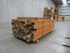 LVL Timber Pack, 95 x 63, 110 Pieces, 1400 to 2900, estimate 230 Lineal Metres