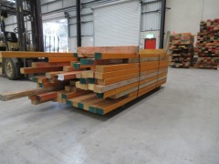 LVL Timber Pack, 95 x 63, 110 Pieces, 1400 to 2900, estimate 230 Lineal Metres - 3