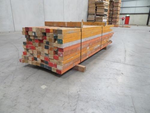 LVL Timber Pack, 95 x 63, 100 Pieces, 1600 to 3000, estimate 200 Lineal Metres