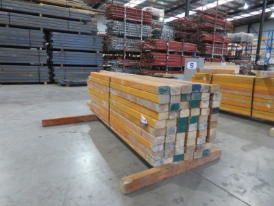 LVL Timber Pack, 95 x 63, 60 Pieces, 1500 to 2400, estimate 110 Lineal Metres