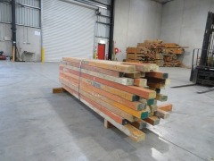 LVL Timber Pack, 95 x 63, 60 Pieces, 1500 to 2400, estimate 110 Lineal Metres - 3