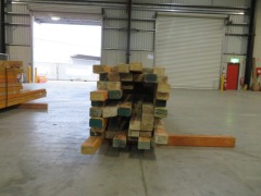 LVL Timber Pack, 95 x 63, 60 Pieces, 1500 to 2400, estimate 110 Lineal Metres - 4