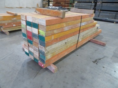 LVL Timber Pack, 150 x 75, 40 Pieces, 1500 to 2900, estimate 90 Lineal Metres