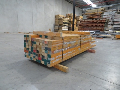 LVL Timber Pack, 95 x 63, 90 Pieces, 1200 to 3000, estimate 175 Lineal Metres