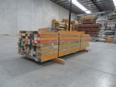 LVL Timber Pack, 95 x 63, 100 Pieces, 2000 to 3300, estimate 260 Lineal Metres