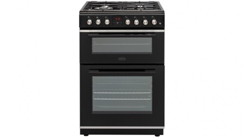 Belling 600mm Dual Fuel Double Oven Freestanding Cooker with Gas Cooktop BFS60DODF