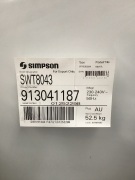 Simpson 8kg Top Load Washing Machine SWT8043 - 3