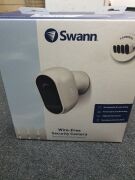 Swann 4-Pack 1080p Wire-Free Outdoor Security Camera CAMWPK4 - White - 2