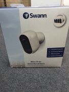 Swann 4-Pack 1080p Wire-Free Outdoor Security Camera CAMWPK4 - White - 2