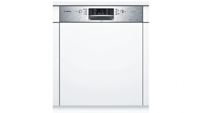 Bosch 60cm Semi-integrated Dishwasher - Stainless Steel SMI66JS01A