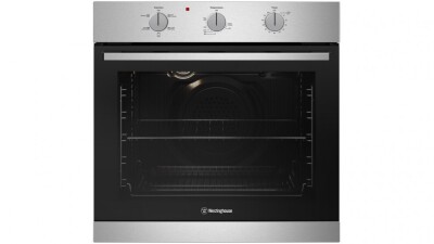 Westinghouse 600mm Stainless Steel Multifunction Oven with 2-Hour Auto-off Timer WVE614SC