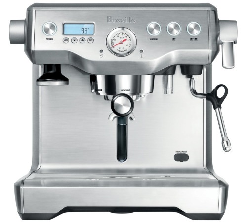 Breville Dynamic Duo Coffee Machine and Grinder - Stainless Steel