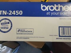 Box of Genuine Epson Printer Inks & brother TN-2450 Cartridge - 2