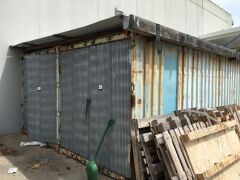 Qty 2 40' Storage Shipping Containers