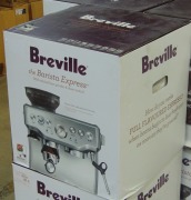 Breville the Barista Express Coffee Machine - Stainless Steel - 2