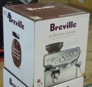 Breville the Barista Express Coffee Machine - Stainless Steel - 2