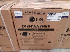 LG QuadWash Matte Black TrueSteam Dishwasher XD3A25MB - 2