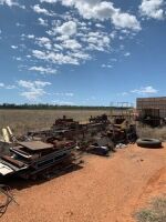 Unreserved-Large quantity of scrap metal and parts