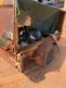 Unreserved-Box trailer with irrigation parts - 4