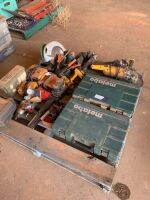 Unreserved-Pallet lot of power tools