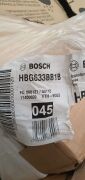 Bosch Series 8 600mm Black Glass Built-in Oven HBG633BB1B - 4