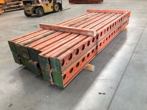 Quantity of 14 RMD Megashore Pressed Steel Strauchins for Construction Industry, 220 x 180 x 3600mm