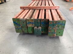 Quantity of 14 RMD Megashore Pressed Steel Strauchins for Construction Industry, 220 x 180 x 3600mm - 2