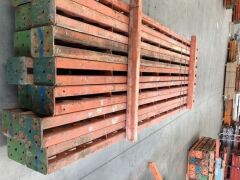 Quantity of 14 RMD Megashore Pressed Steel Strauchins for Construction Industry, 220 x 180 x 3600mm - 3