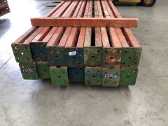 Quantity of 14 RMD Megashore Pressed Steel Strauchins for Construction Industry, 220 x 180 x 3600mm - 4