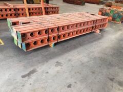 Quantity of 12 RMD Megashore Pressed Steel Strauchins for Construction Industry, 220 x 180 x 3600mm & Quantity of 2 Pressed Steel Strauchins for Construction Industry, 220 x 180 x 3000mm - 2