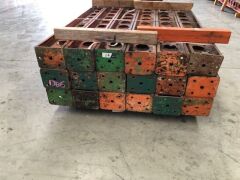 Quantity of 18 RMD Megashore Pressed Steel Strauchins for Construction Industry, 220 x 180 x 1800mm - 4