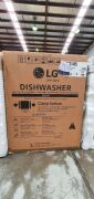 LG 60cm QuadWash Platinum Steel Freestanding Dishwasher XD5B14PS - 2