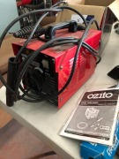 Ozito Fan Cooled Arc Welder in Box, 140 AMP, 240 Volt, with 2 x assorted Welding Shields - 2