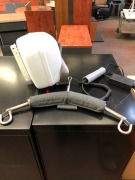 Human Care Overhead Lift Unit, Model: Single 5100 Safelift, with Cord Remote & Power Supply. Condition Unknown - 5
