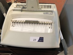 Binder & Fax Machine comprising 1 x Fellowes Document Binder & 1 x Brother Fax 2820 Machine, 240 Volt - 2