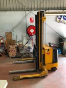 Walkie Stacker Forklift with Charger, Make: Liftcare, Serial No: 01287, DOM: 10/2006, Lift Capacity: 1500Kg