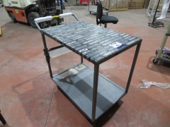 2 Tier Stock Picking Trolley, 900 x 600 x 875mm H