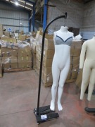 2 x Mannequins on Mobile Stands - 2