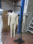 2 x Mannequins on Mobile Stands - 4