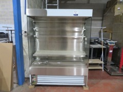 Display Refrigerator, Stainless Steel Case, Undermount Refrigeration Unit, Model: SD60/150FG - 2