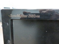 Samsung 26" Monitor, Model: Syncmaster 2693HM, 240 volt. No Leads - 2