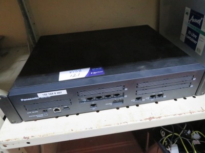 Panasonic Telephone System, Model: KX-NS5700ZL, Hybrid IP-PXB, with 21 Panasonic KX-NT553 Handsets