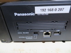 Panasonic Telephone System, Model: KX-NS5700ZL, Hybrid IP-PXB, with 21 Panasonic KX-NT553 Handsets - 3