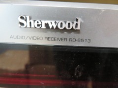 Sound System comprising Sherwood Audio/Video Receiver, RD-6513 & Pro Fusion X Digital Media Manager - 3