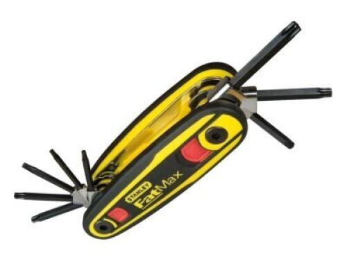 2 x STANLEY FatMax 8pc Folding Hex Key Sets 1.5mm to 8mm.(0-97-552-K2)
