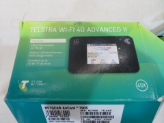 2 x Telstra WiFi 4G Advance II Airguard 790S Device - 4